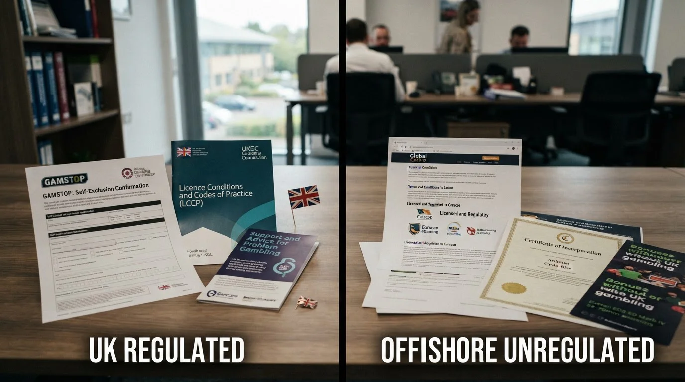 GAMSTOP self-exclusion and offshore casino jurisdiction gap