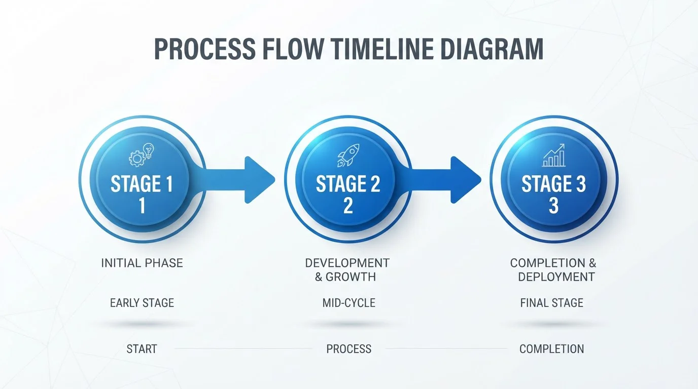 Timeline diagram showing three stages of PayPal casino withdrawal process